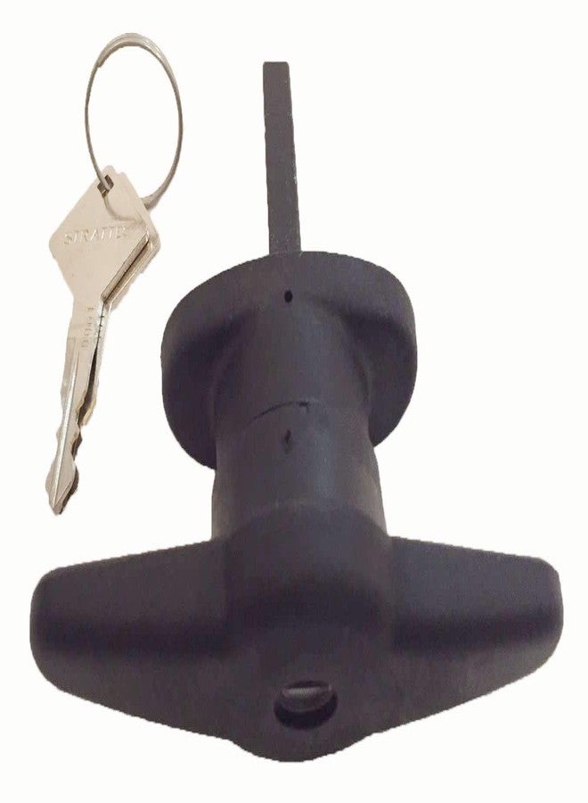 ARE T-Handle for ARE Pickup Truck Camper Shell Door with 2 Keys - Image 2