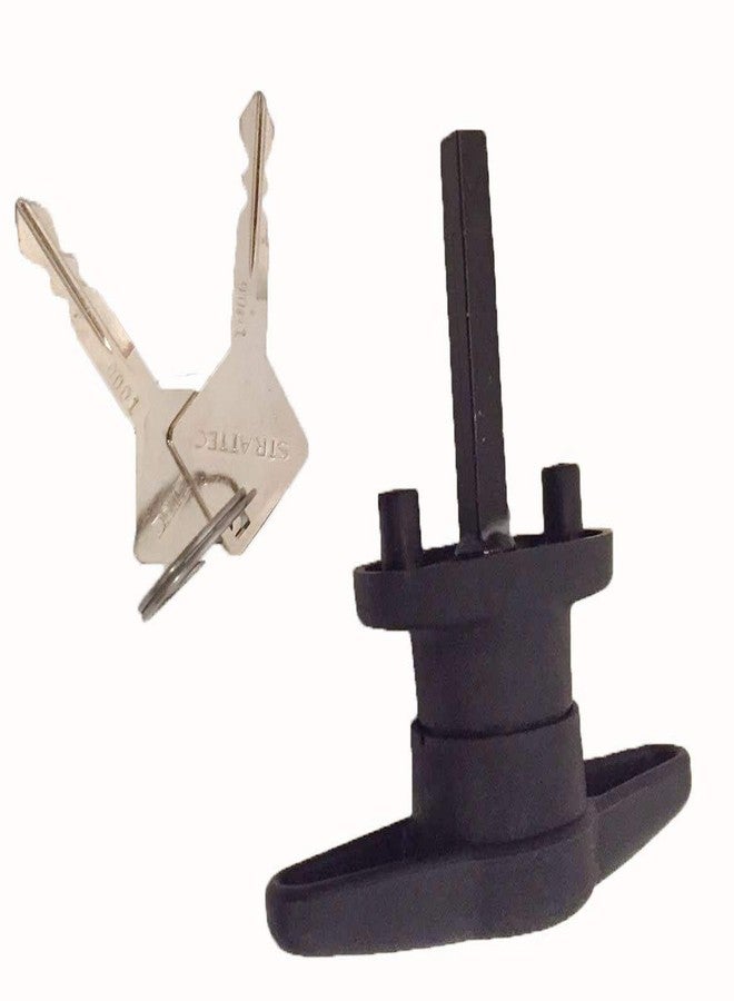 ARE T-Handle for ARE Pickup Truck Camper Shell Door with 2 Keys - Image 3