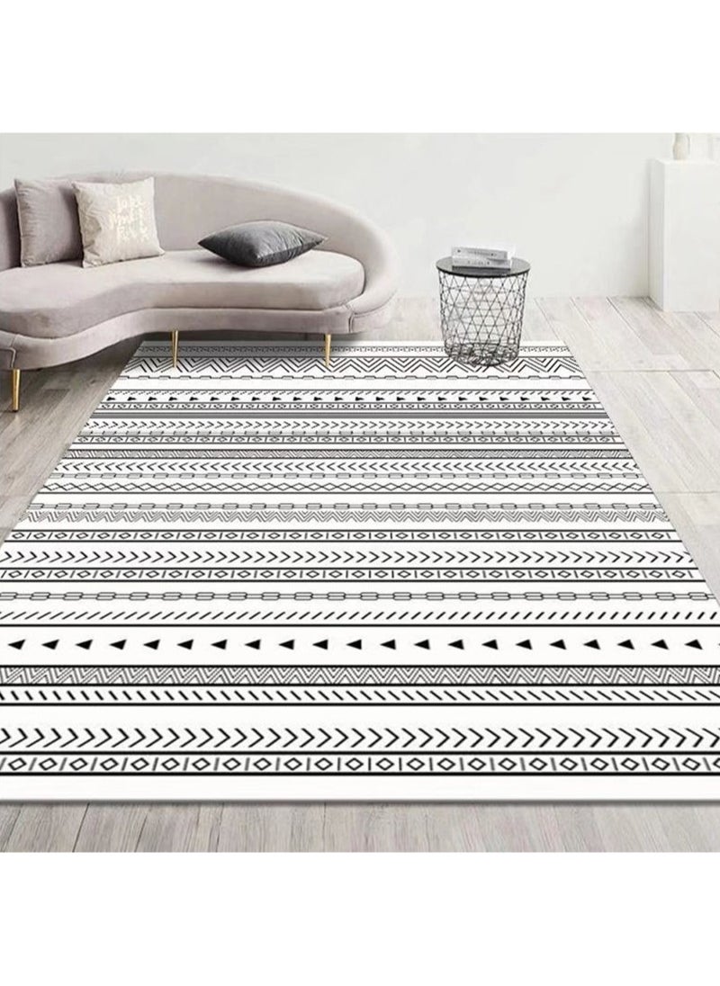 Sharpdo Vintage Style Area Rug Printed Non-Slip Extra Soft Touch Living Room Bedroom Kitchen Decoration Of Carpet Floor Rug Rectangular 200x300cm  - Image 1
