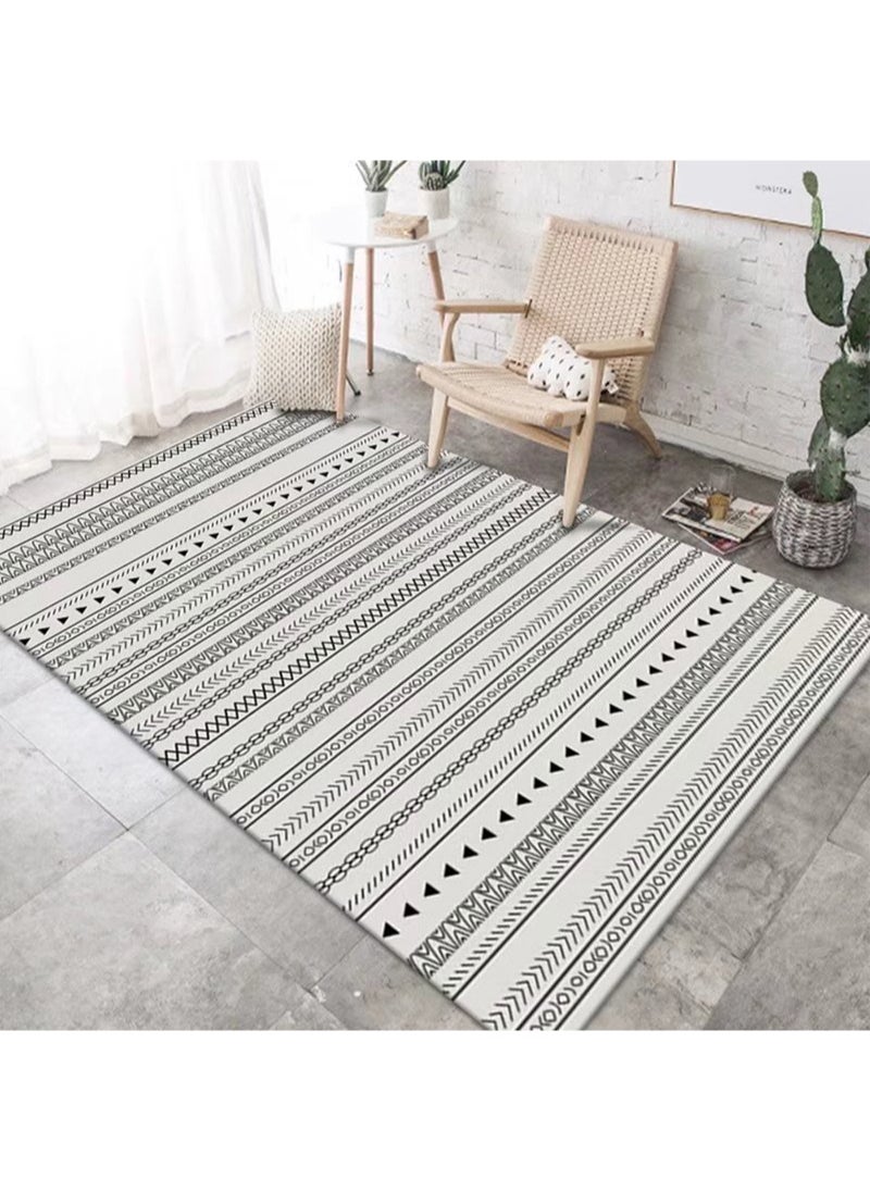 Sharpdo Vintage Style Area Rug Printed Non-Slip Extra Soft Touch Living Room Bedroom Kitchen Decoration Of Carpet Floor Rug Rectangular 200x300cm  - Image 2