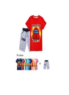 Among Us Impostor Set Round Neck T-shirt and Short