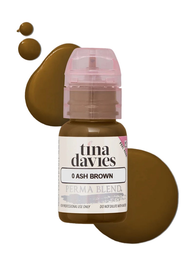 Tina Davies Ink Brow Pigments Ash Brown  Unleash Your Creativity With High-Quality, Bold Pigments For Stunning Brows 15Ml