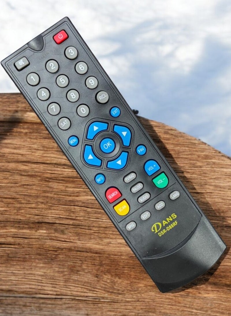 Universal Remote Control DSR-D88RF - Streamlined Design with Multi-Device Functionality