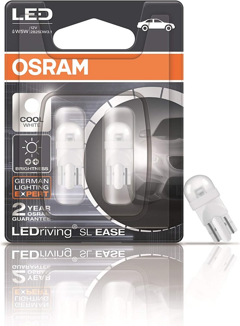 أوسرام مصباح وقوف أوسرام LED T10 2825DW-02B (12V، 1W) لجميع الموديلات - أبيض بارد - Image 3