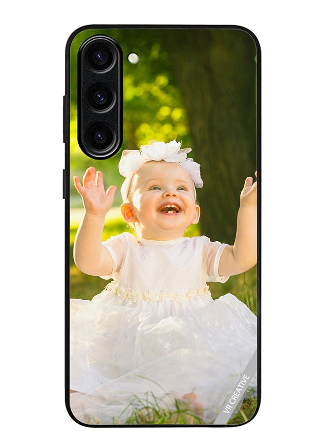 VR CREATIVE Protective Case Cover For Samsung Galaxy S23 Princess Baby Girl Design Multicolour - Image 1