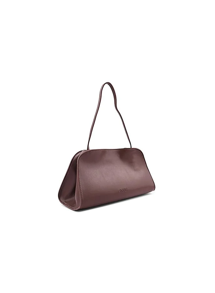 Cuple Cuple Textured Zip Shoulder Bag
