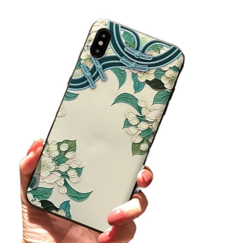 غطاء واقي | ملمس غير لامع | نقش بارز | مقاوم للصدمات لـ iPhone 12 - Image 1