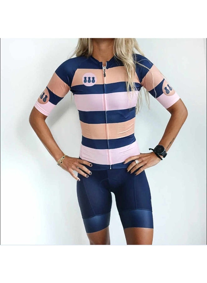 KUYING GR New Summer Outdoor Sunscreen Moisture Absorption Quick Drying Bicycle Women's Cycling Clothing Set  - Image 1