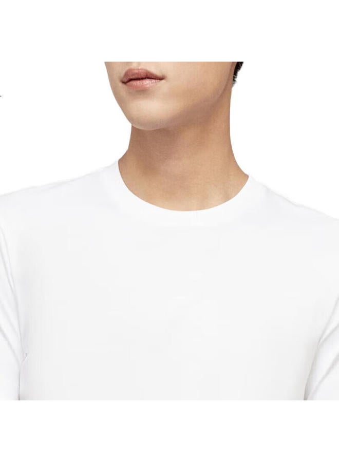 YOUNGOR Men'S T-Shirt Summer Young Men'S Business Casual Round Neck Short-Sleeve T-Shirt, Bleached, 3Xl - Image 2