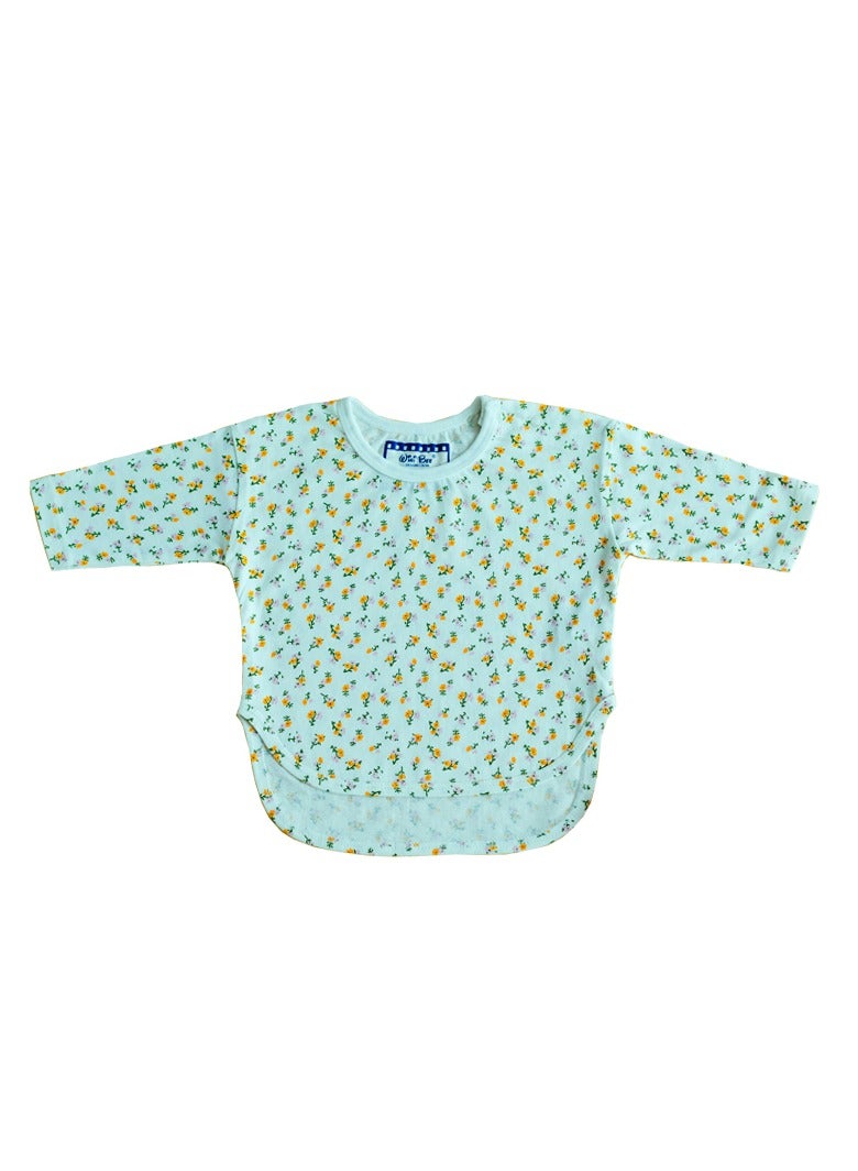 WiNi BEE Baby girl Clothes 2-Pack Tops Long sleeve baby Tee girls T-shirt Newborn Floral Printed 0-24 Months - Image 4