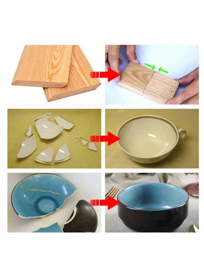 JUE FISH Multifunctional Glue Transparent Quick-drying Glue Wood Ceramic Universal Waterproof And Wear-resistant Multifunctional Glue - Image 3