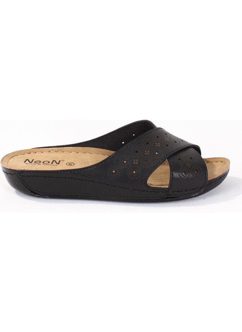 Dagoster DZA37-513 Black Casual Women's Slippers  - Image 1