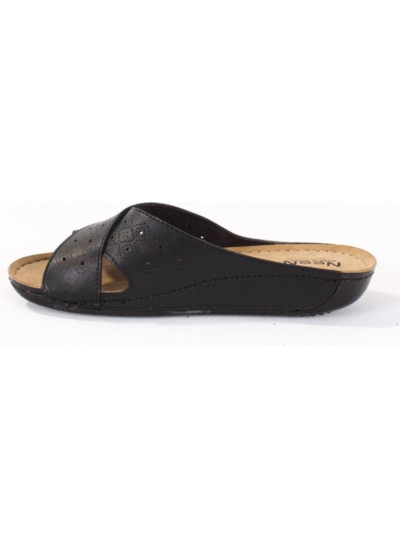 Dagoster DZA37-513 Black Casual Women's Slippers  - Image 3