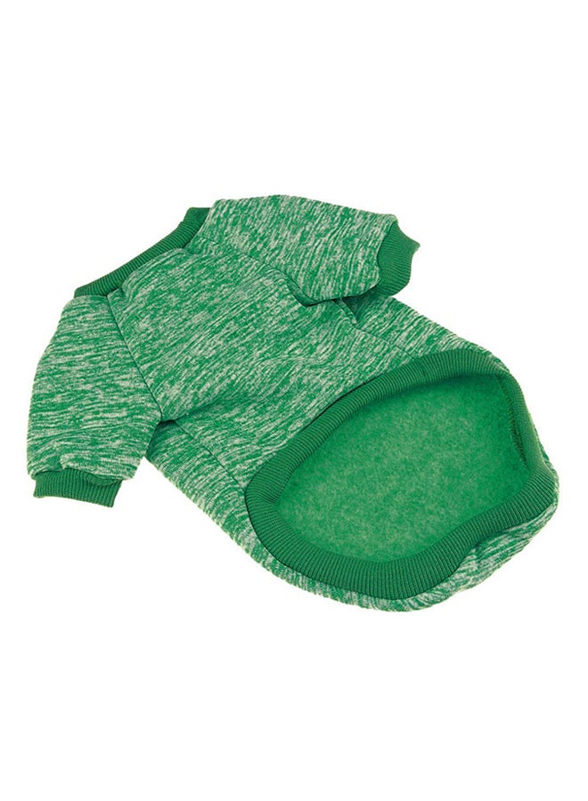 Loquat 2-Feet Casual Winter Sweater With Hoodie Green Largeyard - Image 2