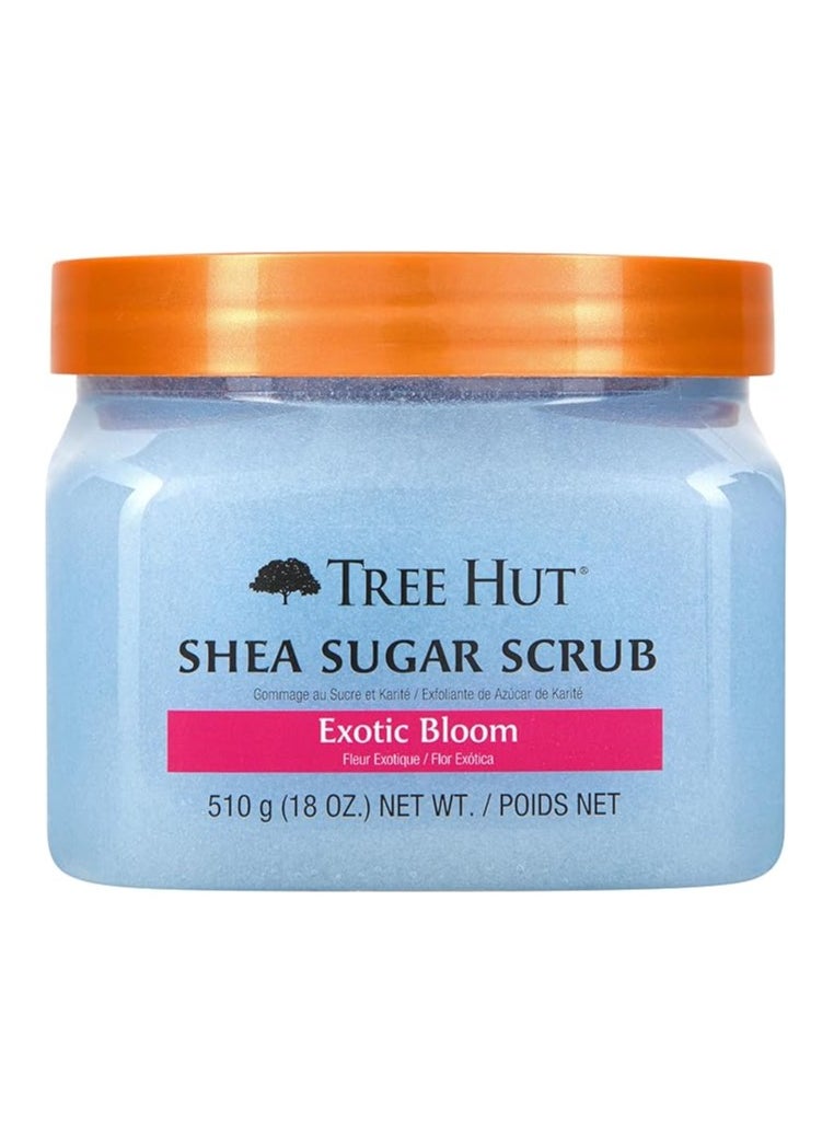 Tree Hut - Tree Hut Exotic Bloom Shea Sugar Scrub - Image 1