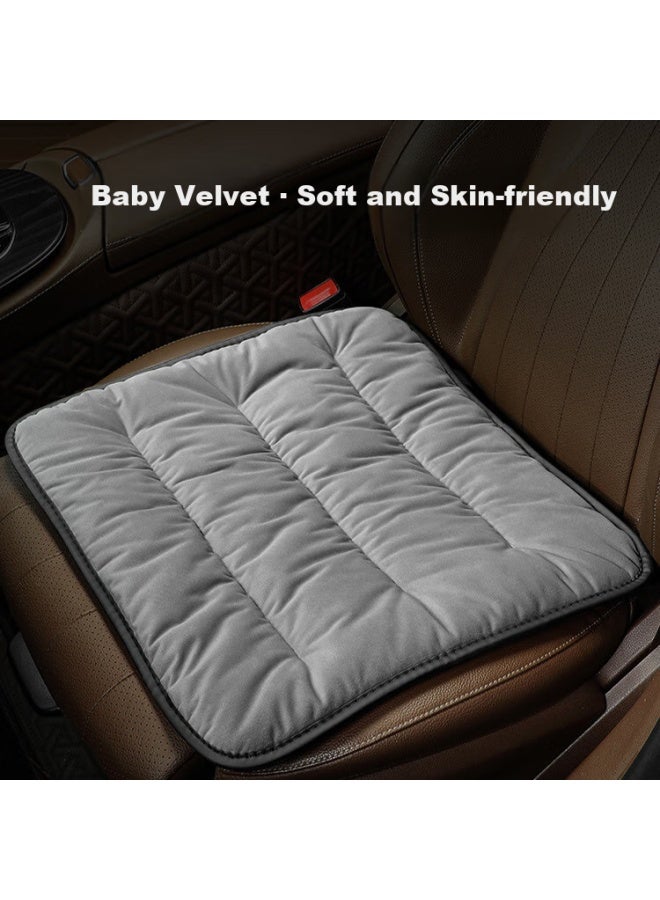 DiGallen Dijialun Car Seat Cushion, Winter Pad, Plush Warm Seat Cover For Vehicles, Car Seat Cushion, Driver's Seat Pad For Interior - Image 1