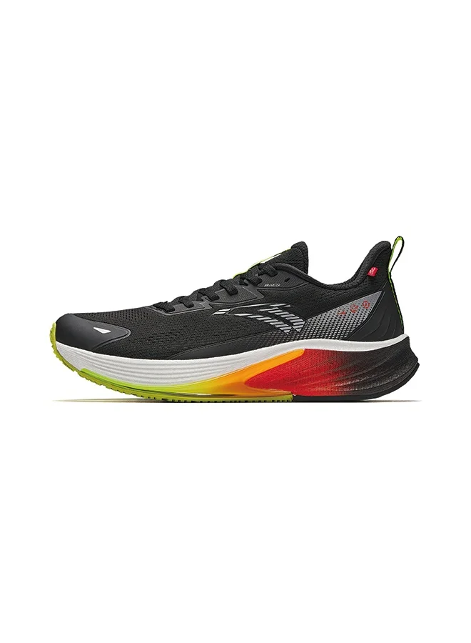 ANTA Rocket 6th generation | Nitrogen technology water-repellent racing running shoes men's shoes cushioning plaid breathab