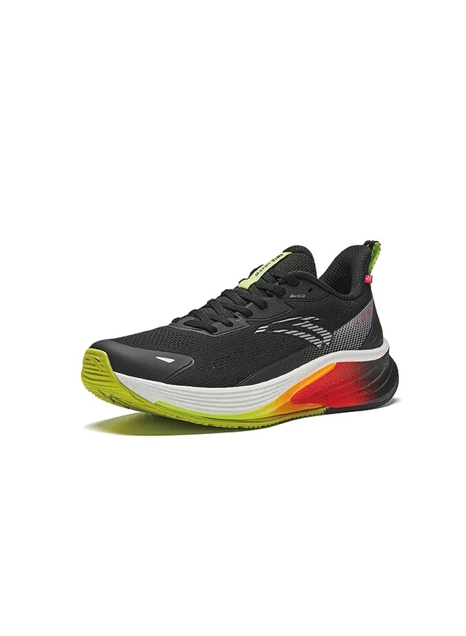 ANTA Rocket 6th generation | Nitrogen technology water-repellent racing running shoes men's shoes cushioning plaid breathab