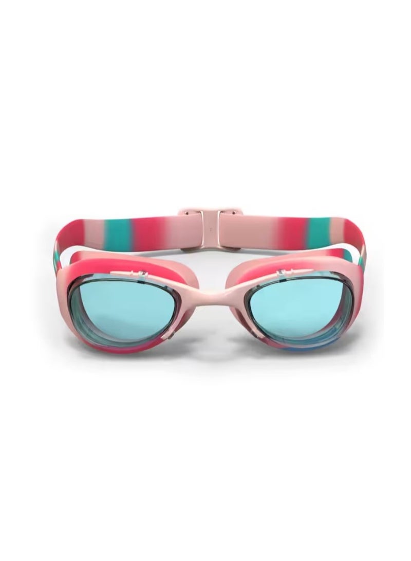 NABAIJI Kids' Swimming Goggles – Tinted Blue Lenses – Pink/Blue – Anti-Fog & UV Protection – Comfortable Fit for Kids - Image 2