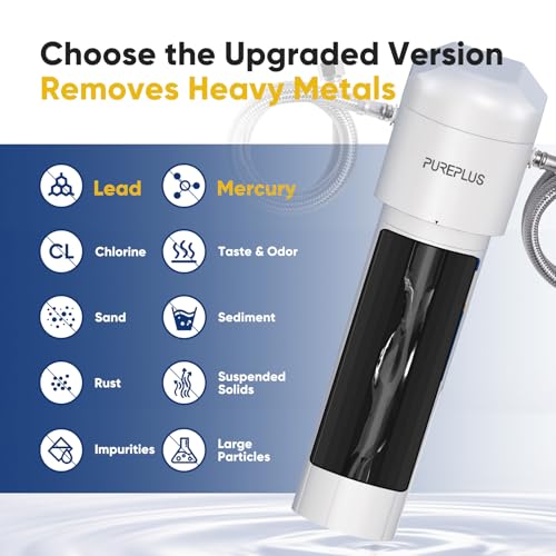 Pure Plus PUREPLUS Under Sink Water Filter System, 22000 Gallons, 99.99% Chlorine Reduction, NSF/ANSI 42 Certified,Removes Heavy Metals,Chlorine, Direct Connect Under Counter Water Filtration System - Image 2