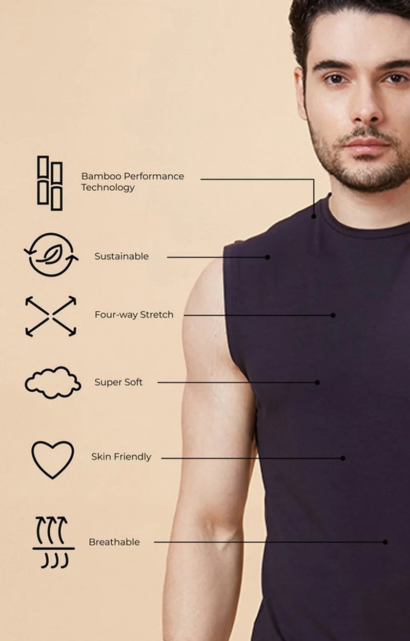 زئير من أجل الخير سترة رجالية بقصّة عادية ورقبة دائرية | ناعمة ومرنة، مضادة للروائح، ومنظمة للحرارة - Image 5
