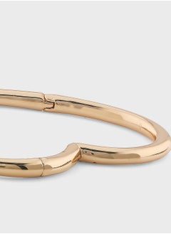 Ginger Quirky Heart Bangle  - Image 3
