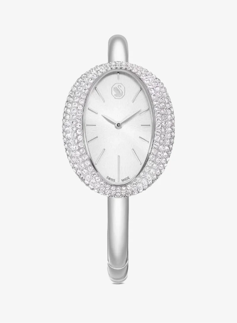 Swarovski Imber Stainless Steel White Dial Analog Watch