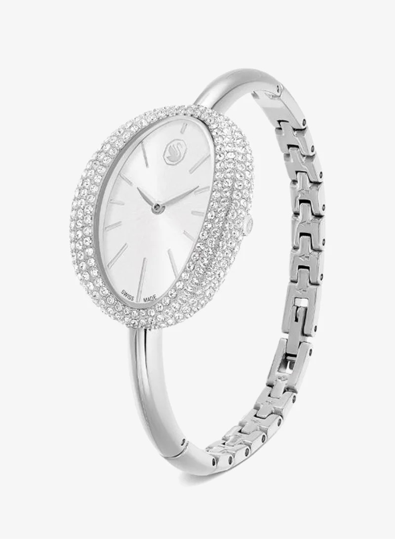 Swarovski  Imber Stainless Steel White Dial Analog Watch for Women | Best Price UAE