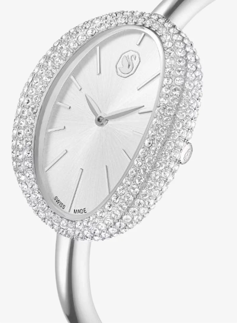 Swarovski  Imber Stainless Steel White Dial Analog Watch for Women | Best Price UAE