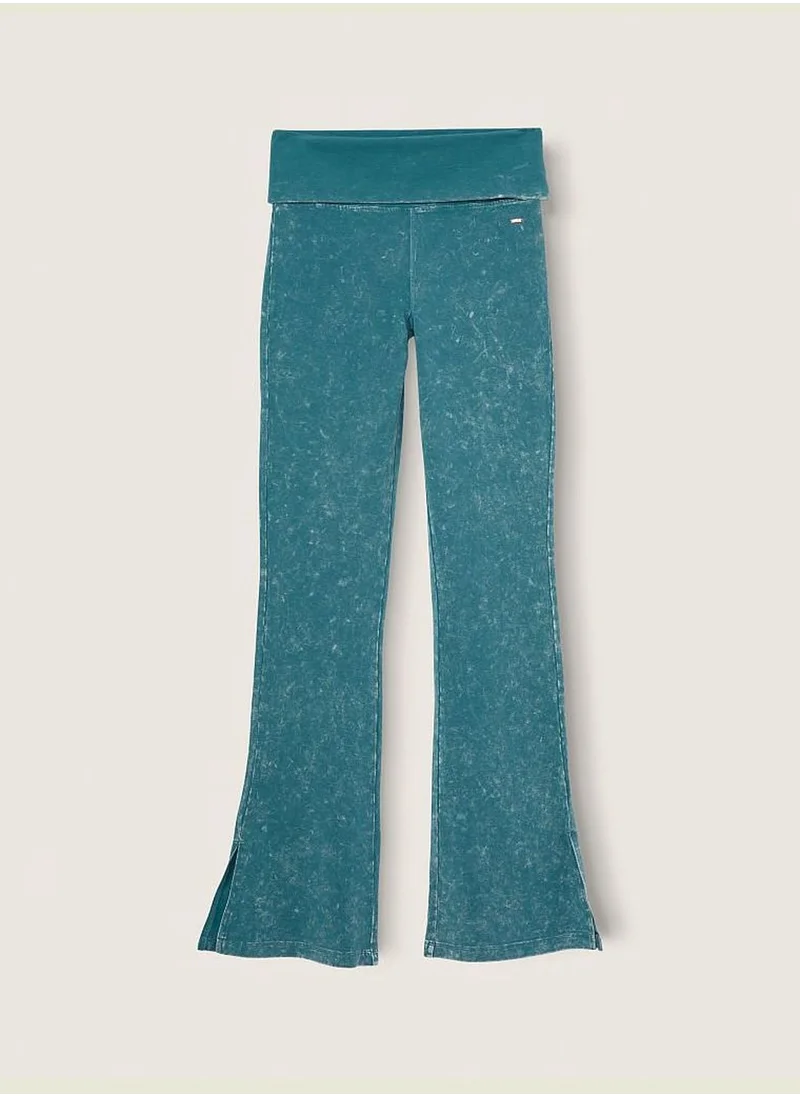 PINK Performance Cotton Fold Over Yoga Pants