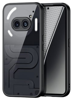 DUX DUCIS DUX DUCIS Aimo Cover for the Nothing Phone 2a mobile phone slim, transparent matte cover made of TPU, polycarbonate, polypropylene, silicone - black  - Image 1
