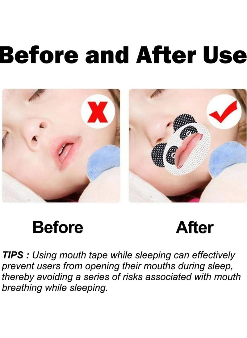 CMGTYYD - 90 Pcs Kids Mouth Tape for Sleeping, Safe and Effective Relief of Sleep, Mouth Breathing, and Snoring, Gently Improve Sleep and Develop Nasal Breathing Habits, Promote Nighttime Sleep (Multi) - Image 1