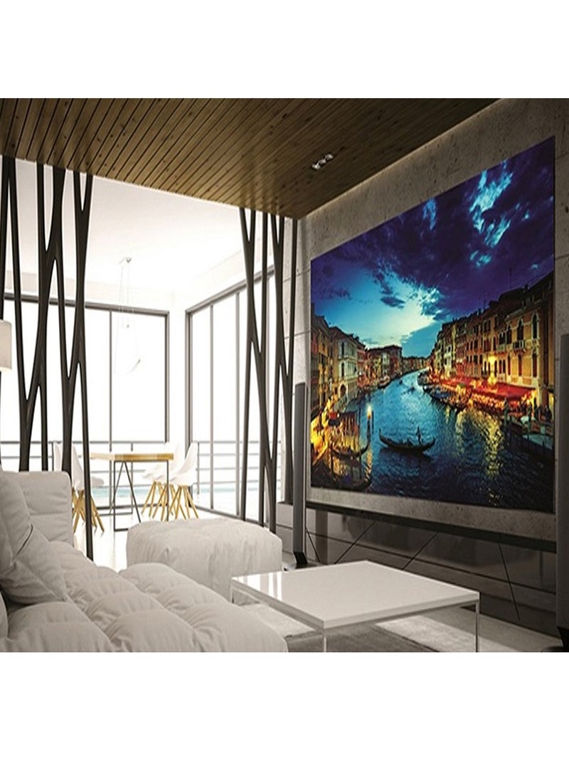 Skill Tech SH 1060F Fixed TV Wall Mount Bracket for 80-105 Inch Screens, VESA 1000x600, Slim 55mm Profile, Max Load 100kg – Black - Image 2