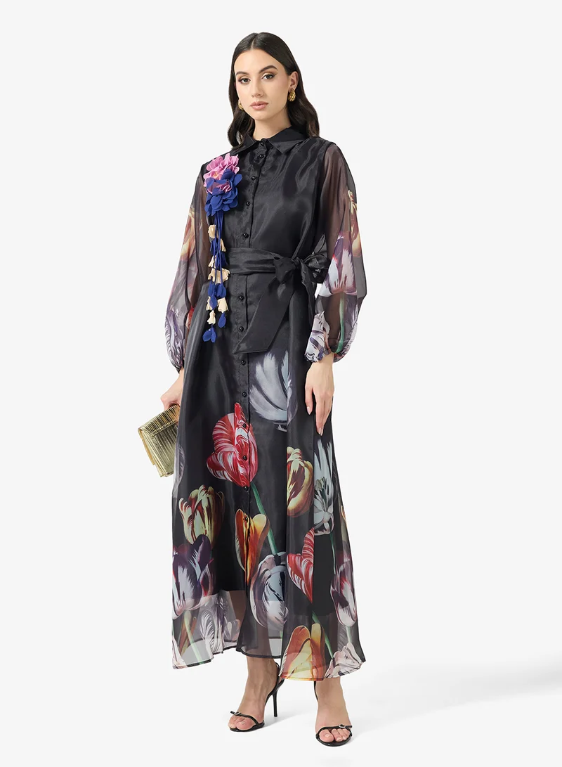 Khizana  Floral Print Dress for Women | Best Price UAE