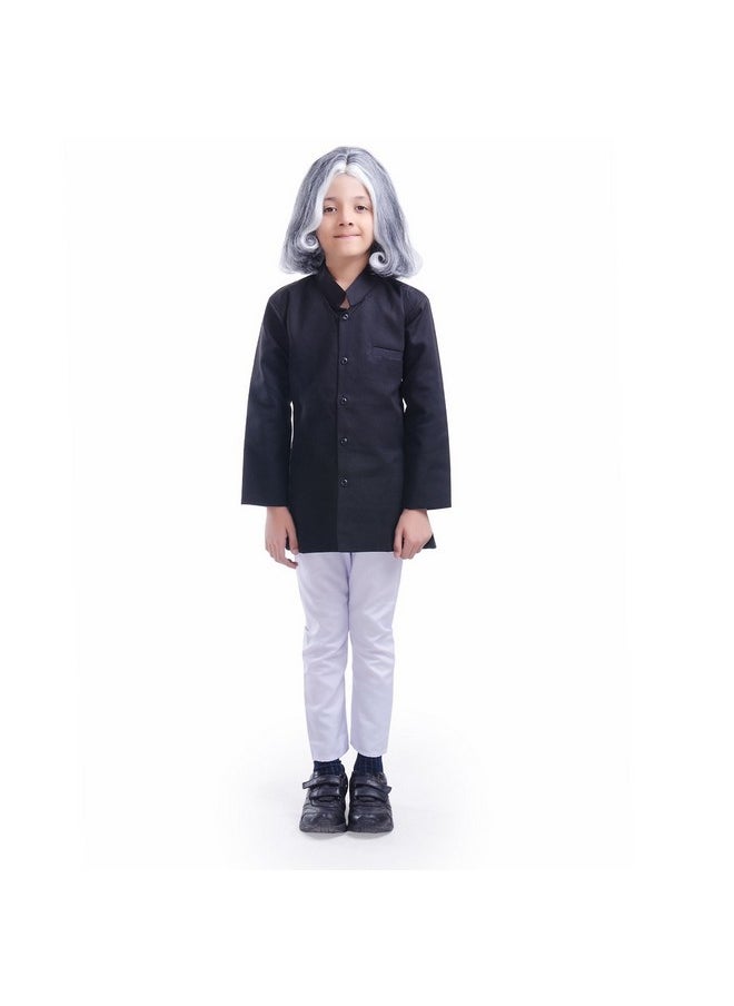 فانسي دريسويل فستان تنكري من مزيج القطن من FancyDressWale لأطفال عبد الكلام (5 سنوات)، أسود  - Image 1