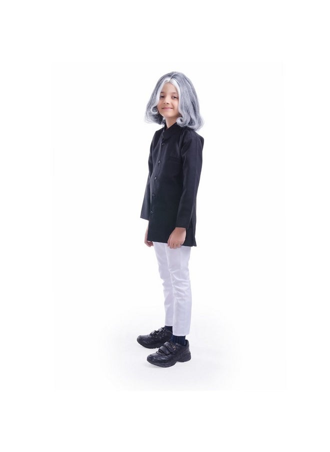 فانسي دريسويل فستان تنكري من مزيج القطن من FancyDressWale لأطفال عبد الكلام (5 سنوات)، أسود  - Image 2