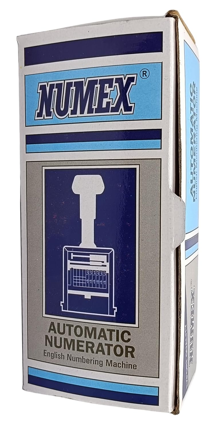 ACGL NUMEX (Bill Book) 6 Digit Heavy Duty Automatic numbering Machine 5.5MM (A1) Pack of 1 - Image 3