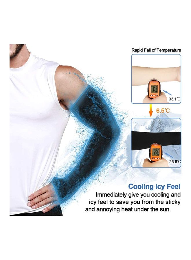 Generic 6 Pairs UV Protection Cooling Arm Sleeves one size - Image 3
