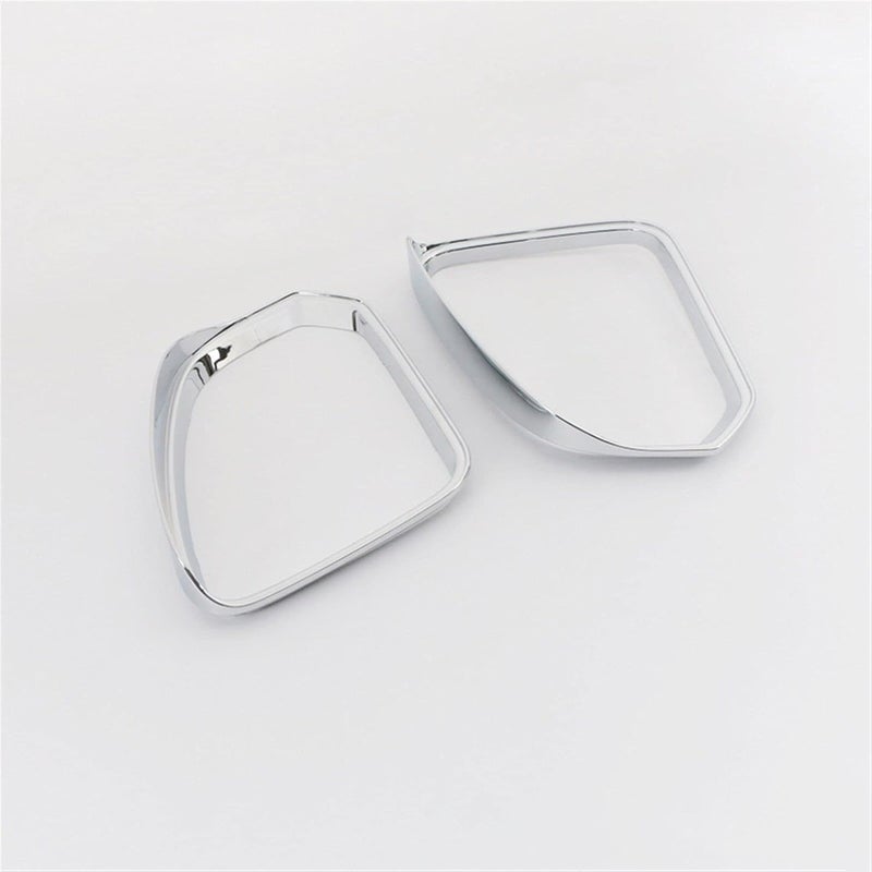 Wivplex 2PCS ABS Chromed Rearview Mirror Rain Shield Cover for Volvo XC40 - Image 2