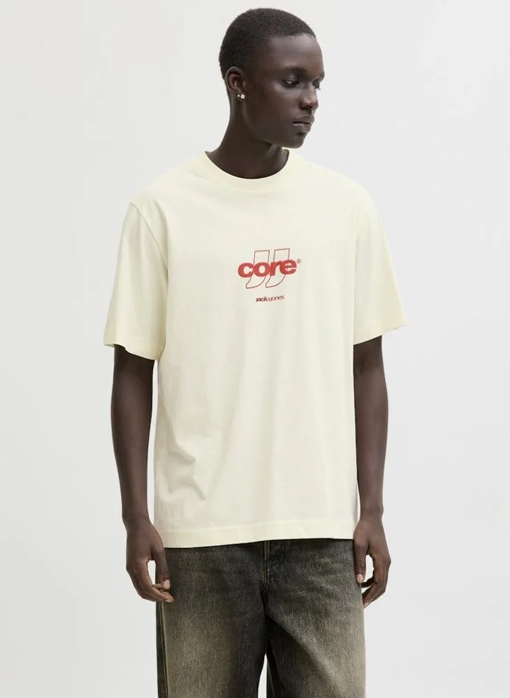 JACK & JONES Graphic Crew Neck T-Shirt
