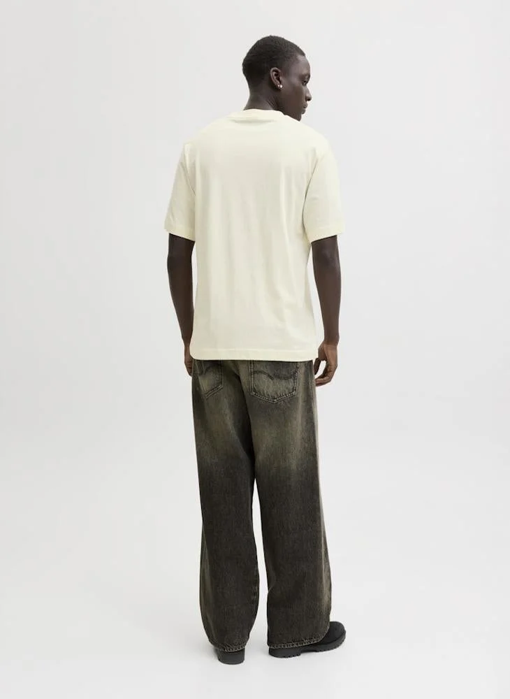 JACK & JONES Graphic Crew Neck T-Shirt