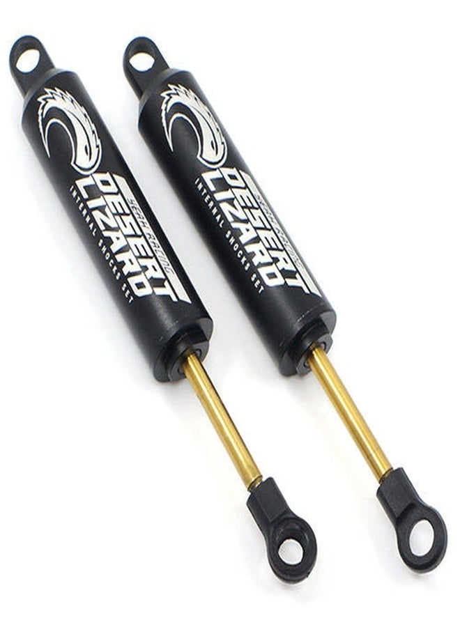 Yeah Racing 90mm Desert Lizard Two Stage Internal Spring Damper Pair Black For 1/10 Crawler #DDL-090BK - Image 1