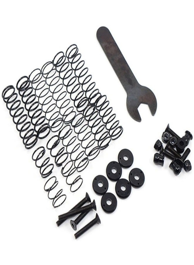 Yeah Racing 90mm Desert Lizard Two Stage Internal Spring Damper Pair Black For 1/10 Crawler #DDL-090BK - Image 3