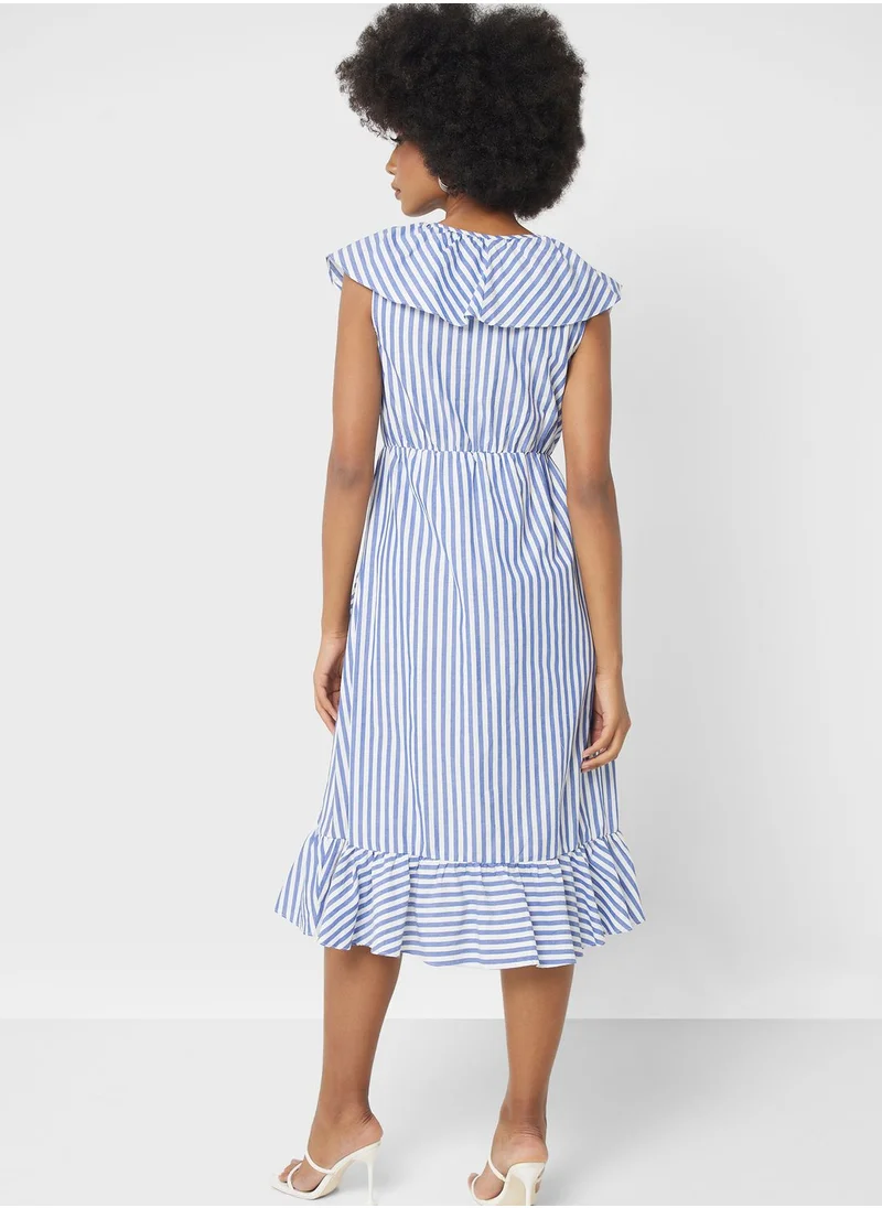 ELLA Ruffle Sleeve Dress