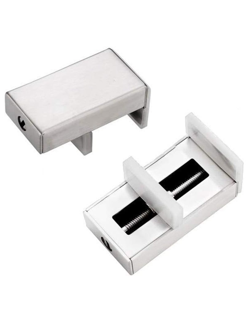 Gonice 2 Pack Sliding Window Locks with keys Sash Stopper Anti-Theft Alloy Steel Security Window Door Frame Child Safety Limiter  - Image 2