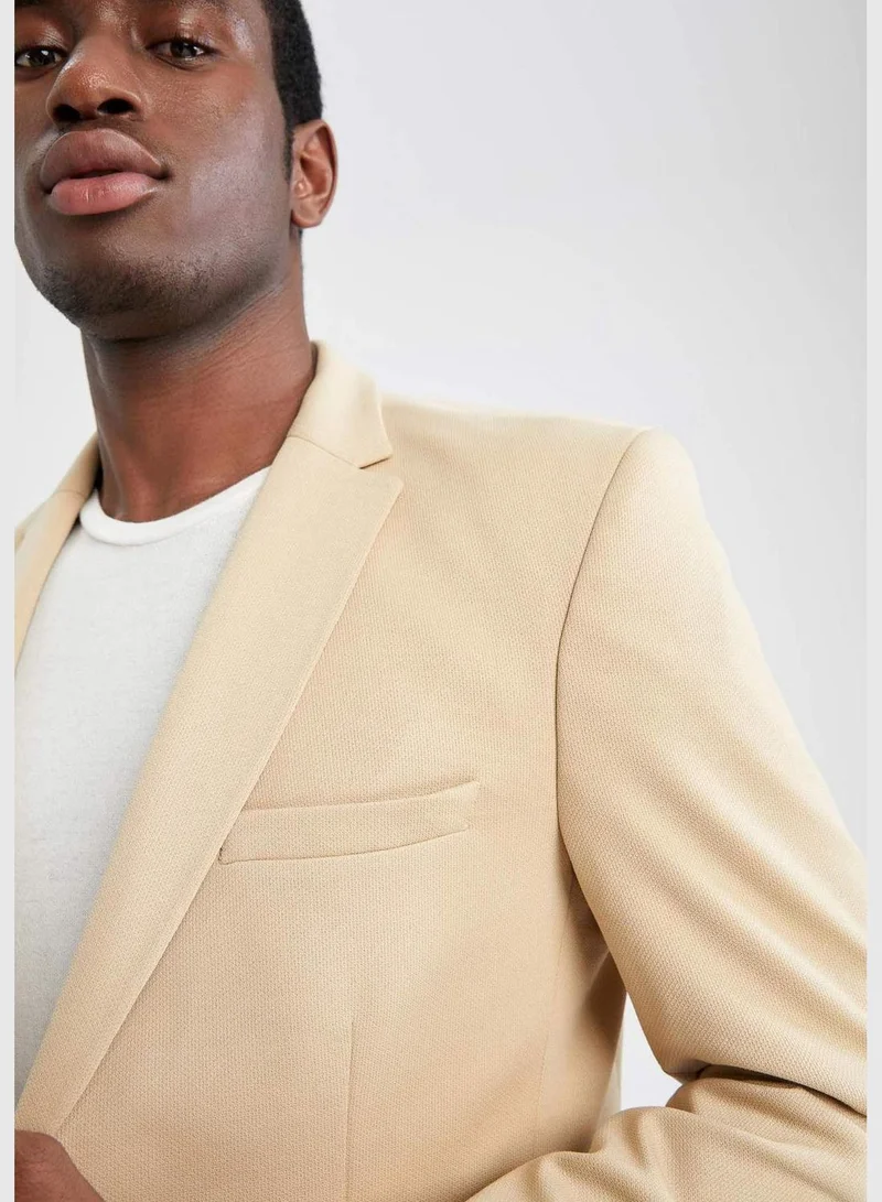 DeFacto Slim Fit Basic Blazer Jacket