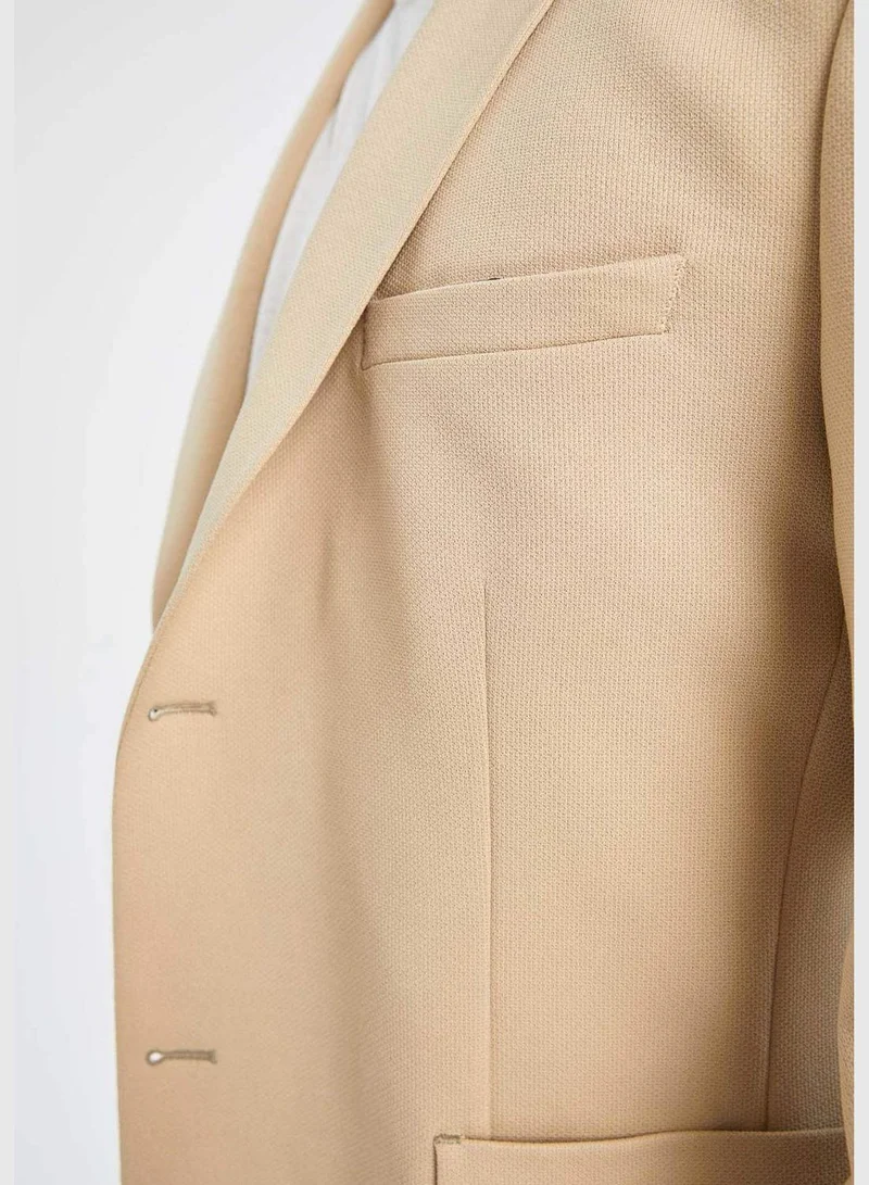 DeFacto Slim Fit Basic Blazer Jacket