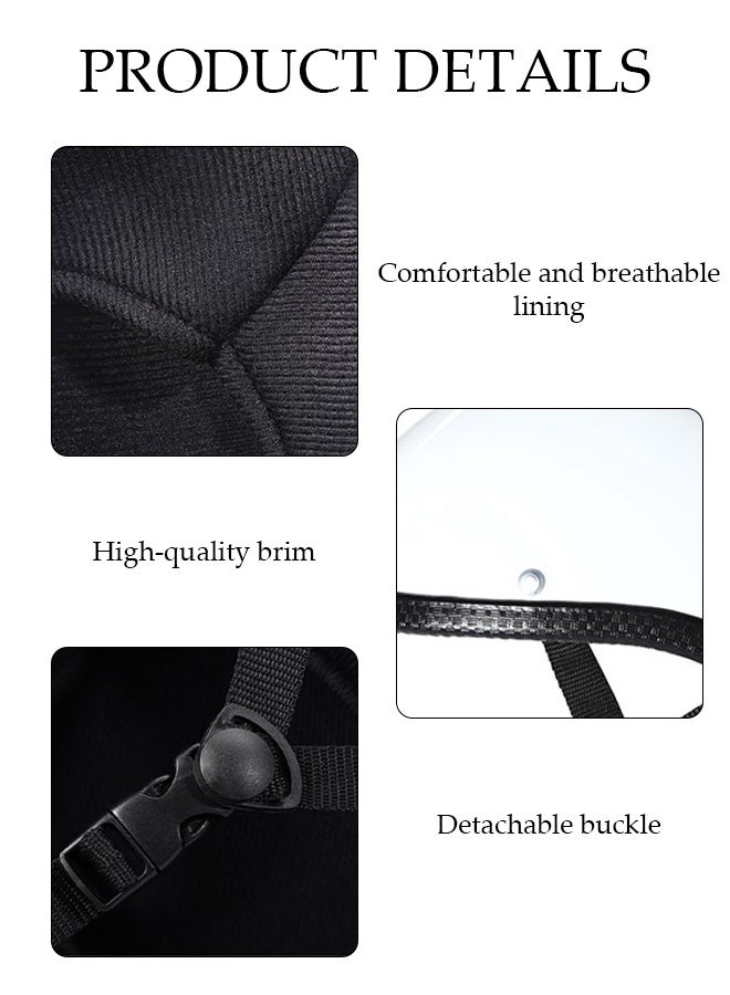 DUNISO Motorcycle Half Helmet, Multifunctional Breathable Open Face Helmet，Retro Harley Scooter Helmet，With Adjustable Buckle , Shockproof And Fall Proof, Suitable For Both Men And Women，Suitable For Riding Bicycles, Motorcycles, Skateboards ﻿  - Image 3