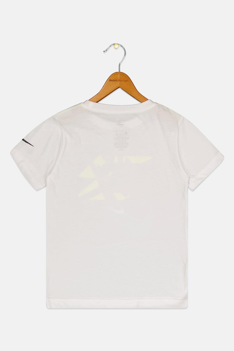 Nike 3Brand by Russell Wilson Kids Boy Graphic Print Outdoor T-Shirt, White - Image 2