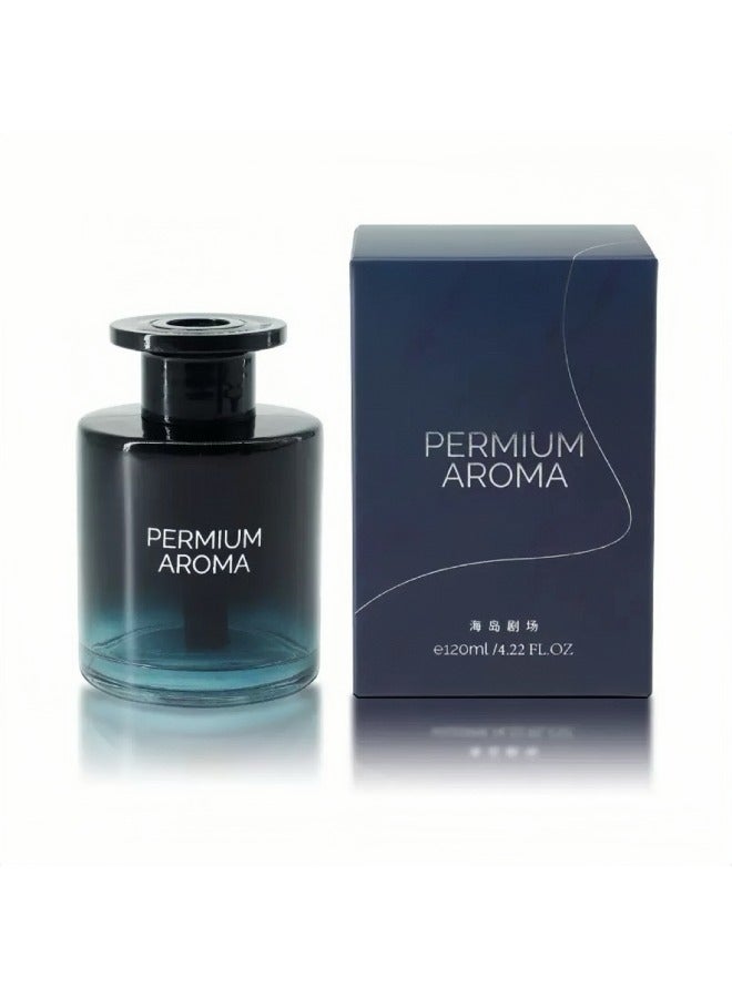 معطر هواء برائحة زهرة الكرز سعة 120 مل، رائحة تدوم طويلاً، معطر للسيارة والمنزل - Image 1